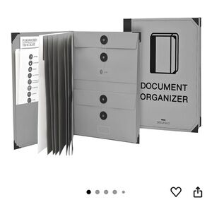 Gray Document Organizer